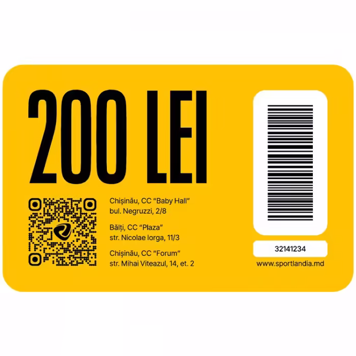 Card cadou Sportlandia 200 lei - 2
