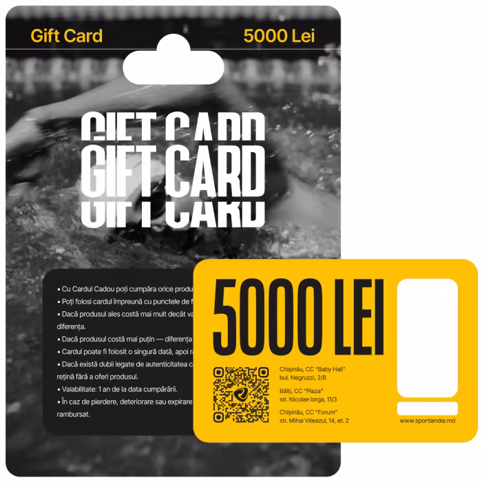 Подарочная карта Sportlandia 5000 лей - 3