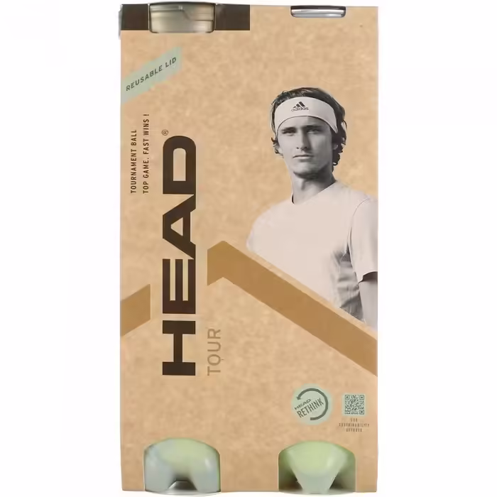 Набор мячей для тенниса 8 шт HEAD Tour Pack 2x4 - 3