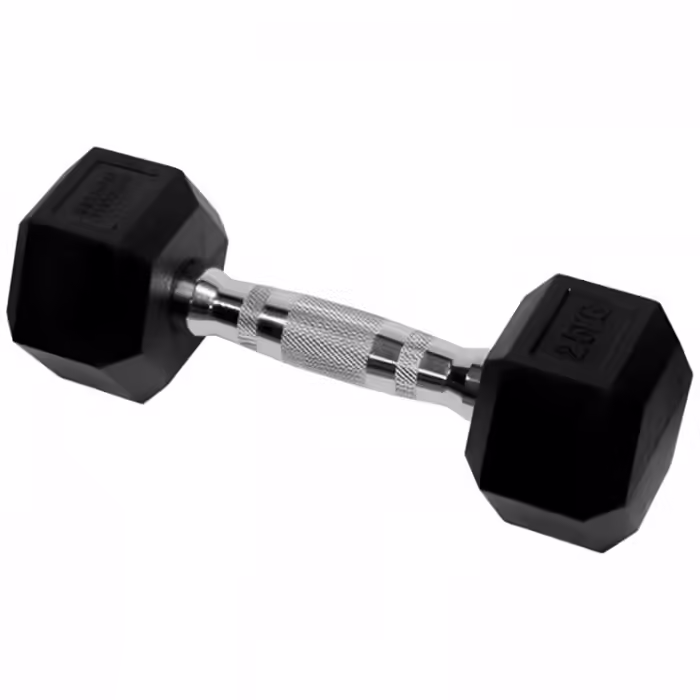 Гантель 2.5 кг SILAPRO Hexagonal ganter