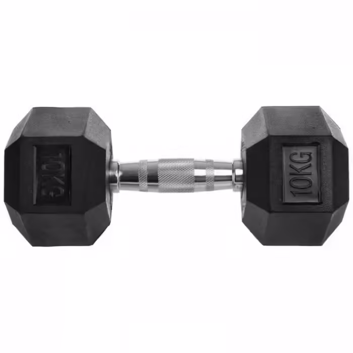 Гантель 10 кг SILAPRO Hexagonal ganter