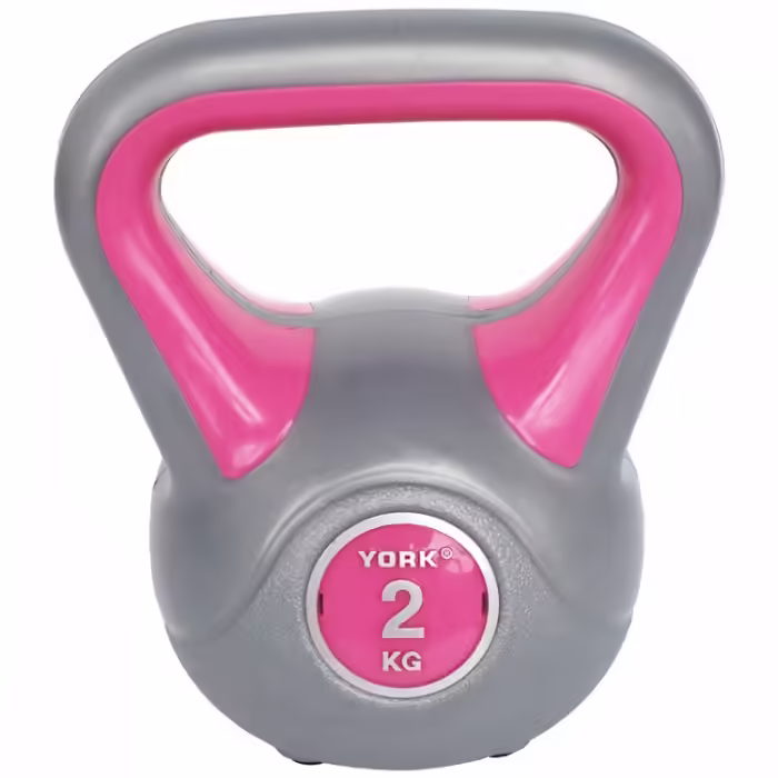 Greutate 2 kg YORK Vinyl Kettlebell - 2