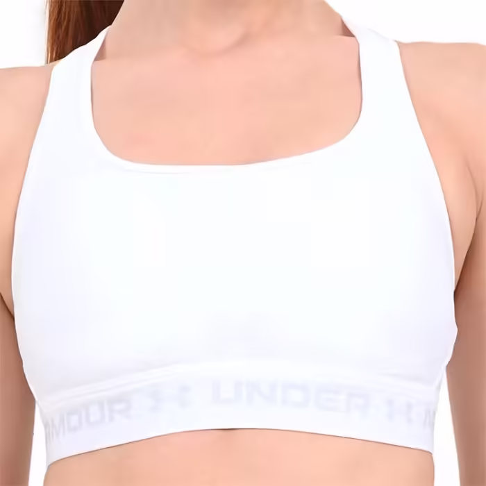 Спортивное бра Under Armour UA CROSSBACK MID BRA Белый XL - 4