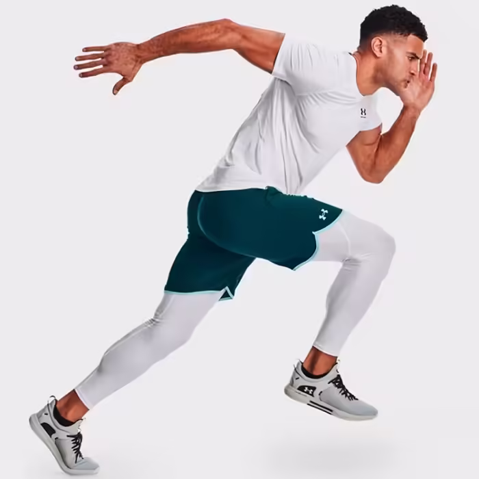 Легинсы Under Armour HeatGear Compression Белый L - 4