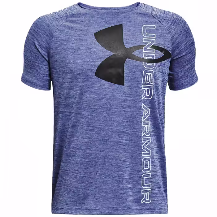Tricou Under Armour UA Tech Split Logo Hybrid SS - 2