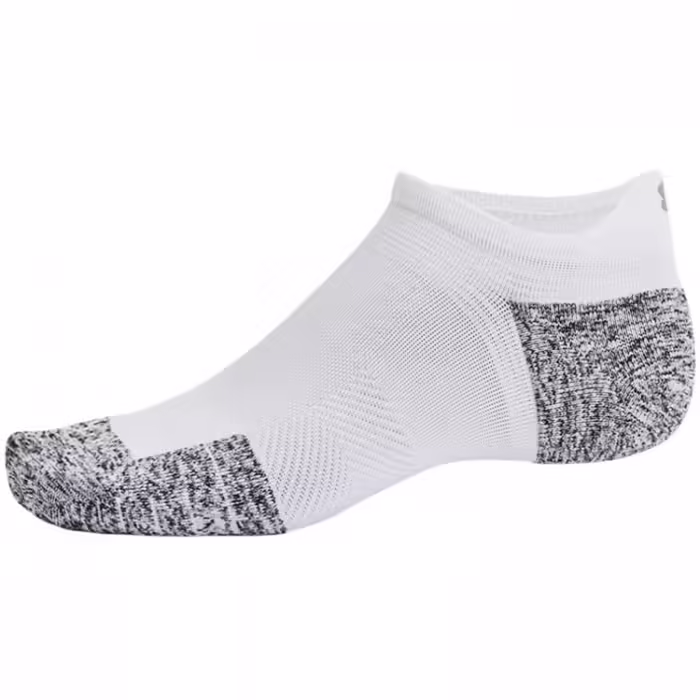 Sosete Under Armour ArmourDry Run Cushion Alb L - 3