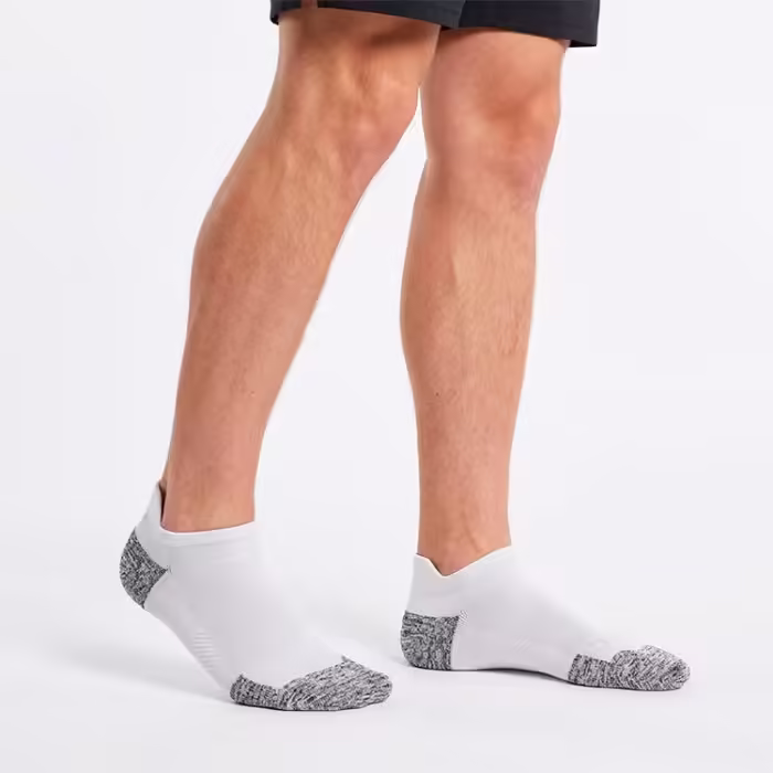 Sosete Under Armour ArmourDry Run Cushion Alb L - 4