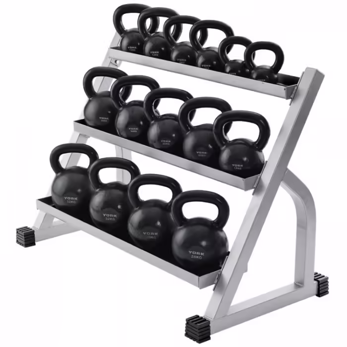 Suport pebtru greutati YORK Horizontal Kettlebell Rack - 2