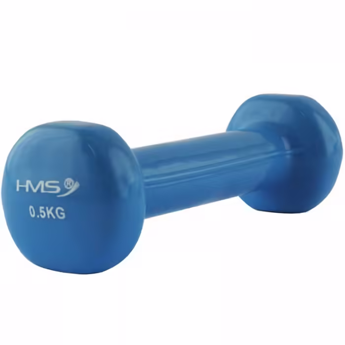 Гантель 0.5 кг HMS Vinyl Dipped Dumbbells (Fitbell) Голубой 0.5 kg - 2