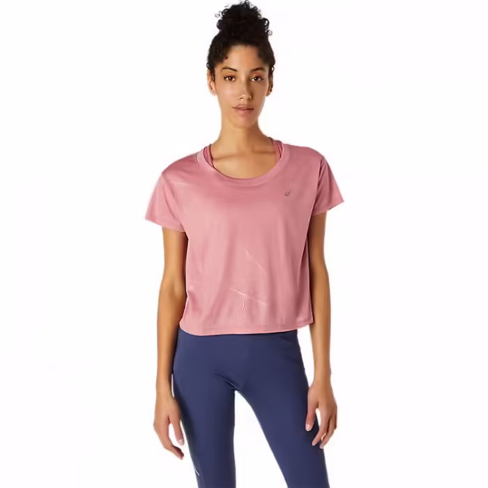 Tricou Asics NAGARE SS TOP SMOKEY ROSE - 4