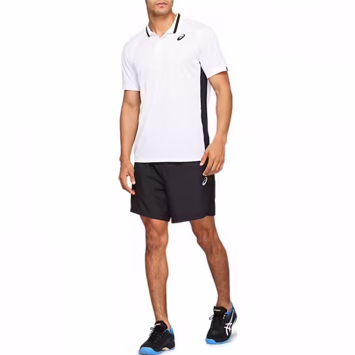Polo Asics CLUB M POLO SHIRT WHITE - 4