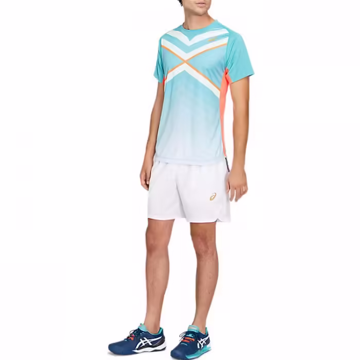 Tricou Asics TENNIS M GPX TEE TECHNO CYAN - 4
