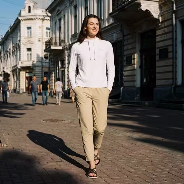 Толстовка Columbia Sun Trek Hoodie Белый XS - 7