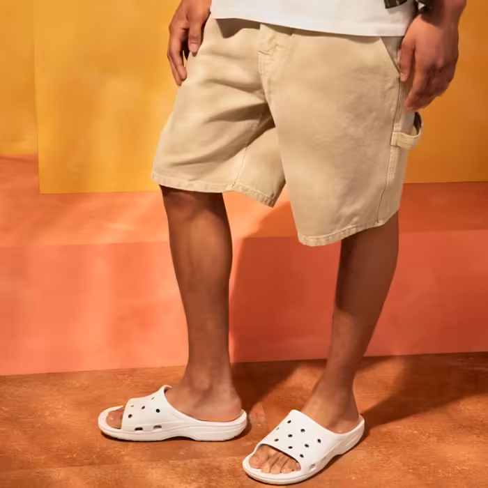 Slapi Crocs Saturday Slide Alb 42-43 - 8