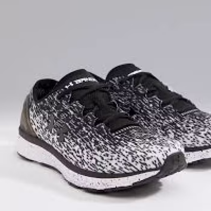 Кроссовки Under Armour CHARGED BANDIT 3 OMBRE-WHT BLK BLK - 5