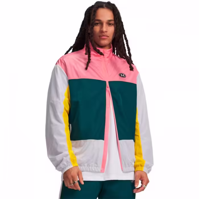 Hanorac Under Armour Icon Woven Full Zip Verde L