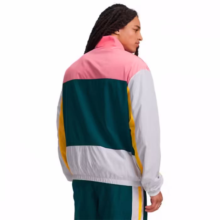 Hanorac Under Armour Icon Woven Full Zip Verde L - 2