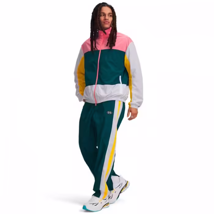 Hanorac Under Armour Icon Woven Full Zip Verde L - 3