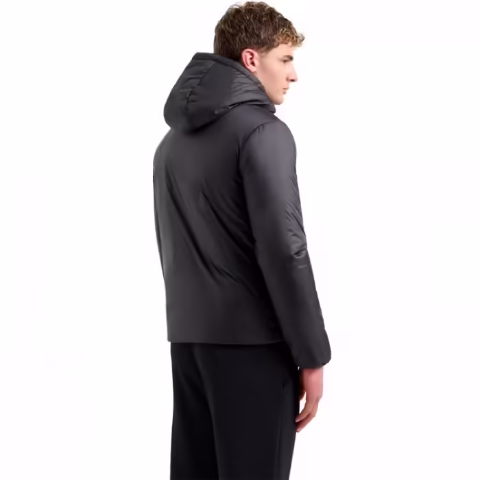Куртка EA7 EMPORIO ARMANI TECHNICAL FABRIC PADDED JACKET WITH HOOD - 3