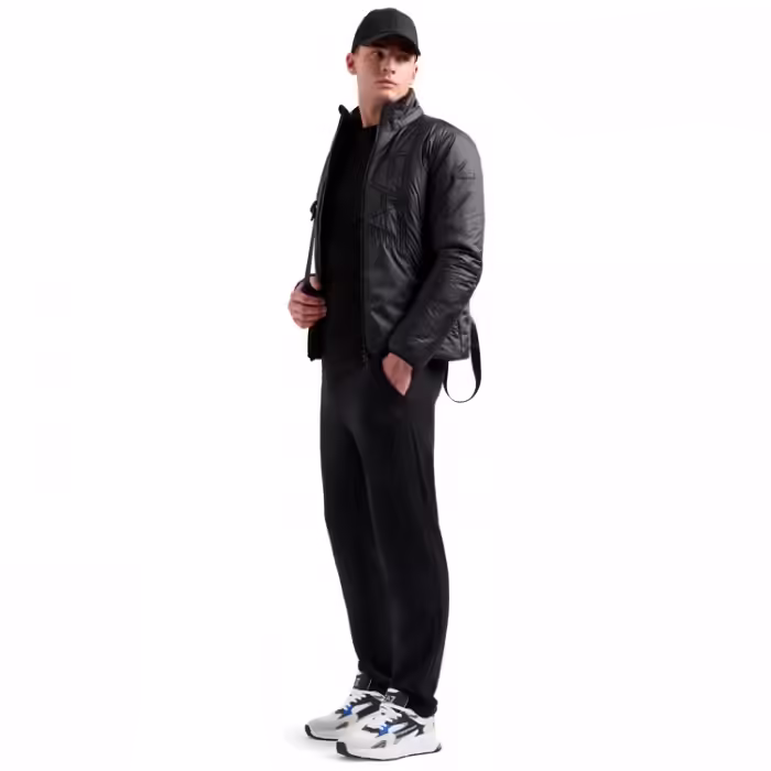Куртка EA7 EMPORIO ARMANI TECHNICAL FABRIC PADDED JACKET WITH HOOD - 5