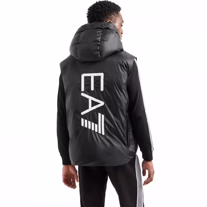 Жилет EA7 EMPORIO ARMANI REVERSIBLE VEST WITH HOOD - 2
