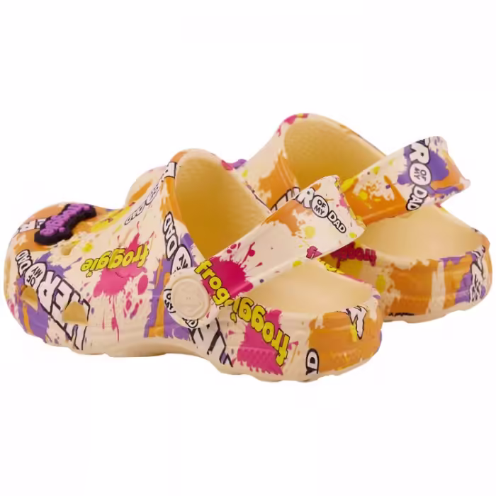 Slapi COQUI Clogs LITTLE FROG + Amulet - 4