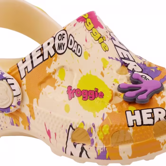 Slapi COQUI Clogs LITTLE FROG + Amulet - 5