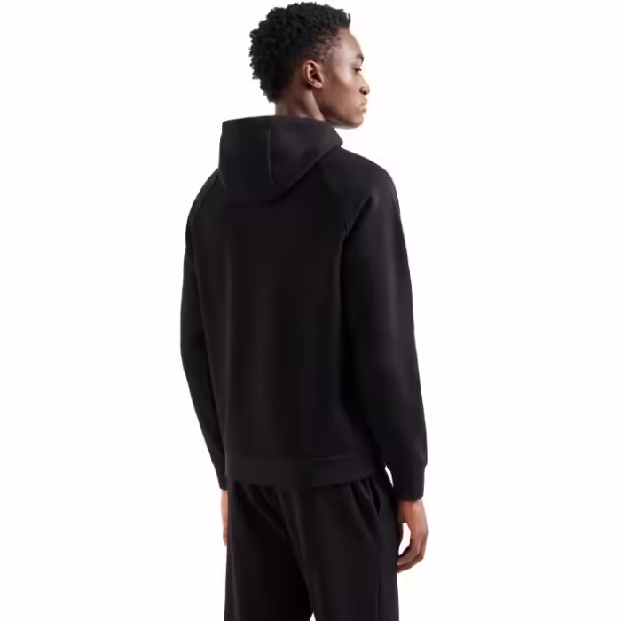 Hanorac EA7 EMPORIO ARMANI COTTON-BLEND HOODED LOGO - 5