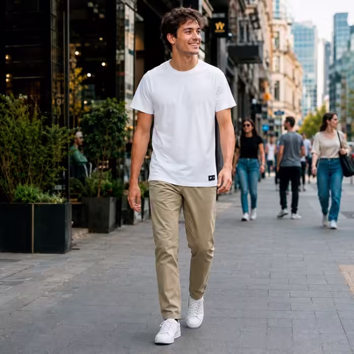 Футболка Nike M NSW SS CREW NBY Белый XL - 7