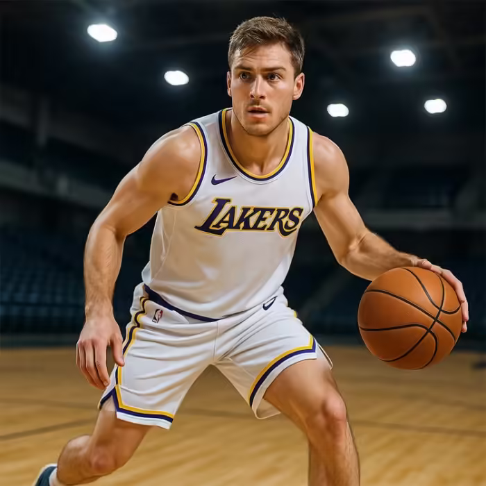 Майка Nike LAL MNK DF SWGMN JSY ASC - 4