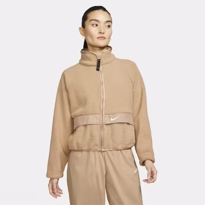 Scurta Nike W NSW ESSNTL SHRPA JKT - 2