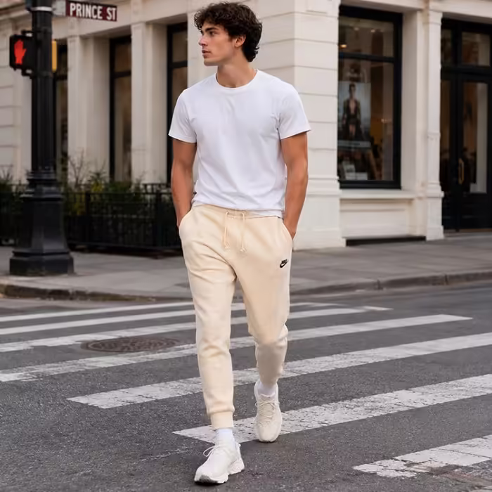 Брюки Nike M NK CLUB+ BB PANT REVIVAL Бежевый M - 7