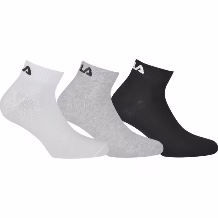 Носки Fila UW QUARTER PLAIN SOCKS 3 PACK