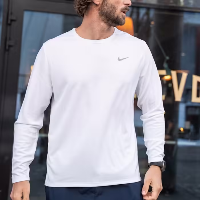Лонгслив Nike M NK DF UV MILER TOP LS - 6