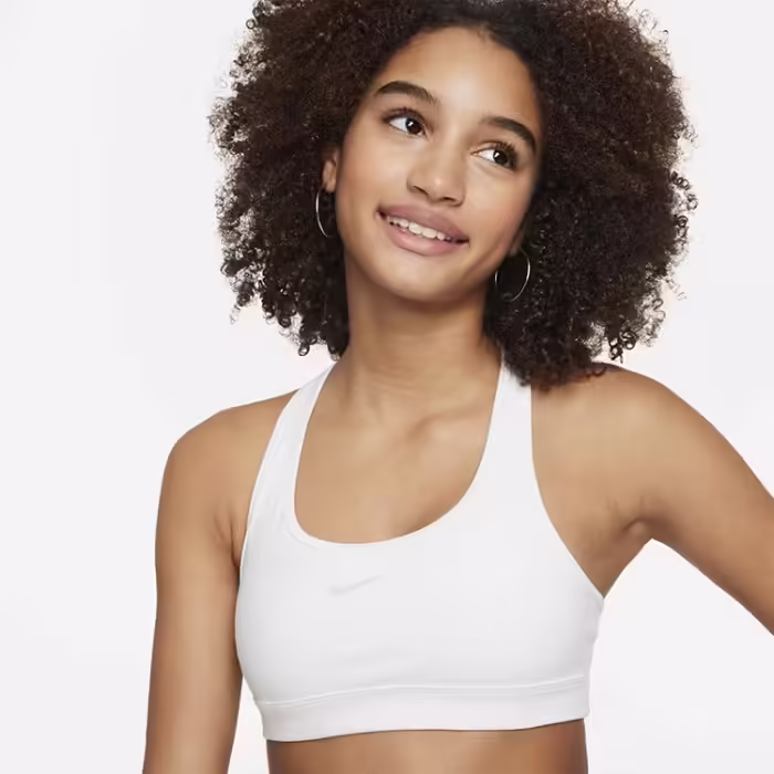 Спортивное бра Nike Swoosh Белый S - 3