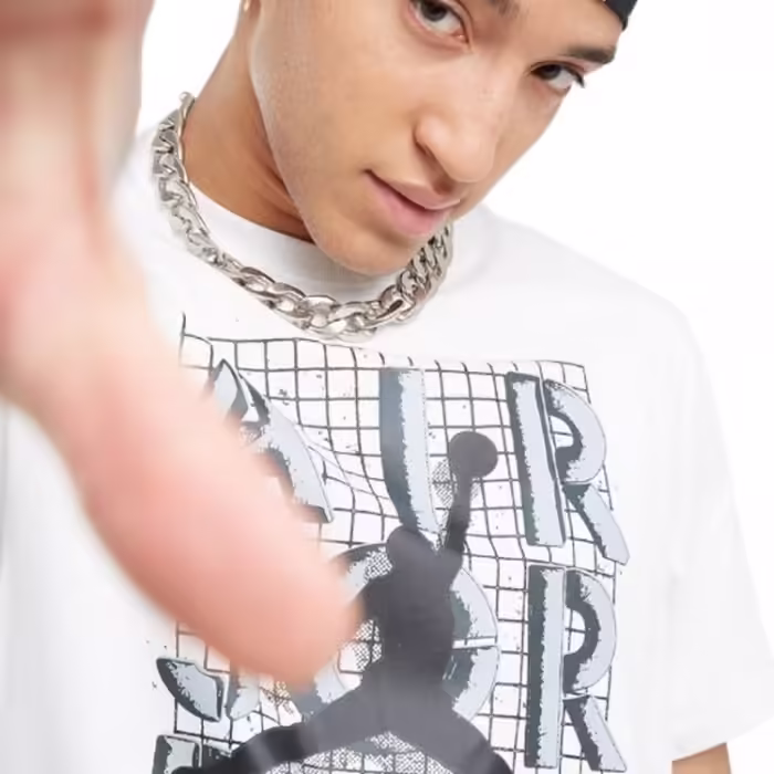 Футболка Nike M J BRAND JM STACK SS CREW - 2