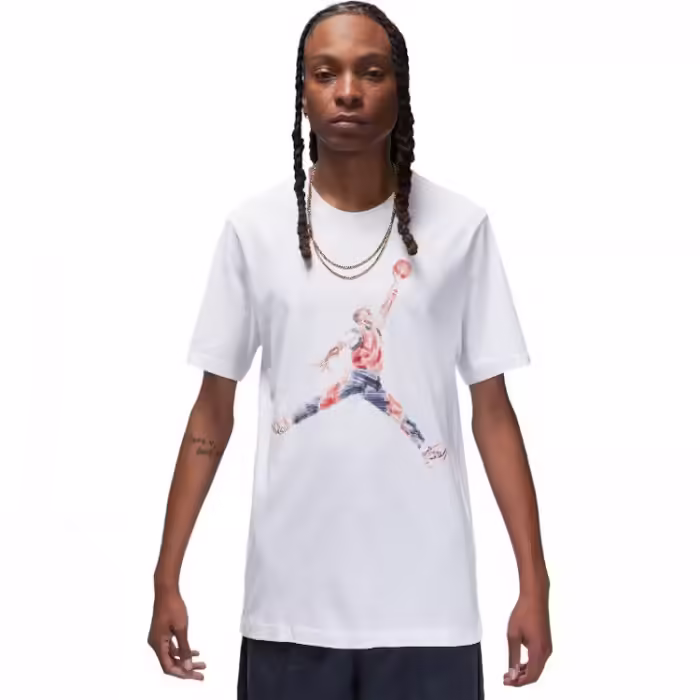 Футболка Nike M J BRAND JM WTRCLR SS CREW - 4