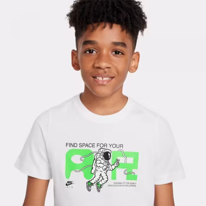 Tricou Nike K NSW TEE AIR 1 Alb XL - 6