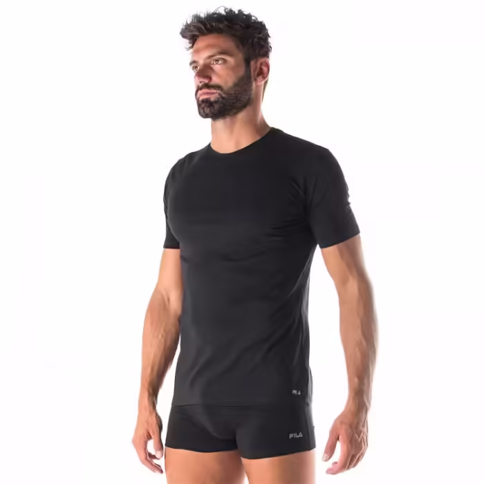 Футболка Fila MAN UNDERSHIRT ROUND NECK WITH LOGO PRINT - 2