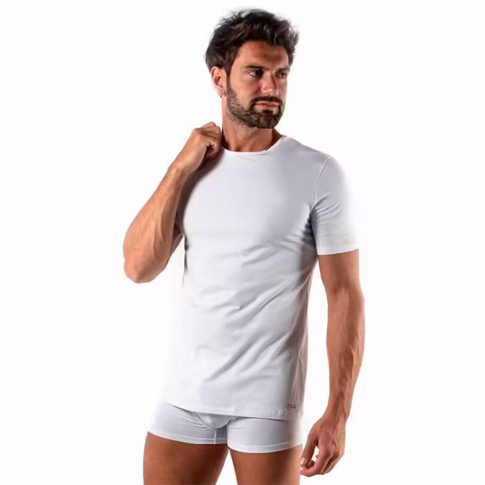 Футболка Fila MAN UNDERSHIRT ROUND NECK WITH LOGO PRINT