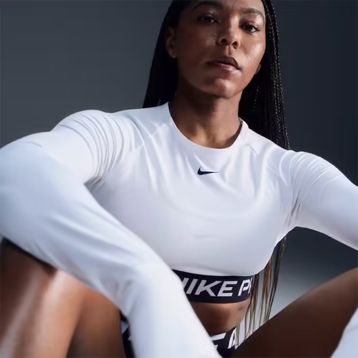 Long-sleeve Nike PRO DF 365 CROP LS - 8