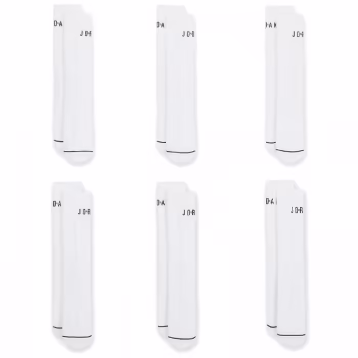 Sosete Nike U J ED POLY CREW JOR 6PR - 3