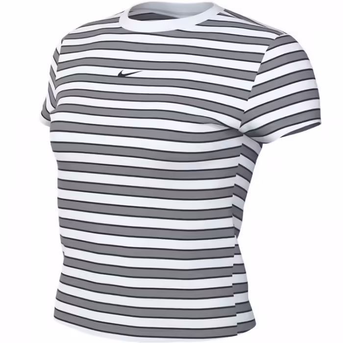 Футболка Nike W NSW NK CHLL KNT TEE PNX Белый/Серый XL - 7