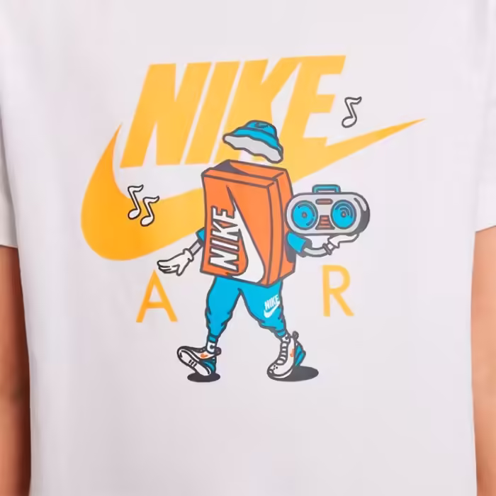 Футболка Nike K NSW TEE BOXY 2 Белый L - 5