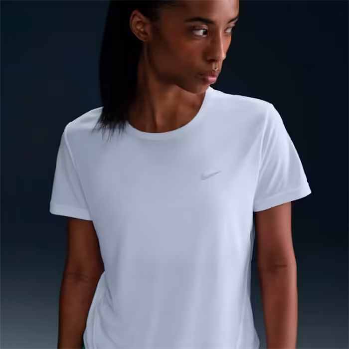 Футболка Nike W NK TEMPO DF SS TOP Белый XS - 7
