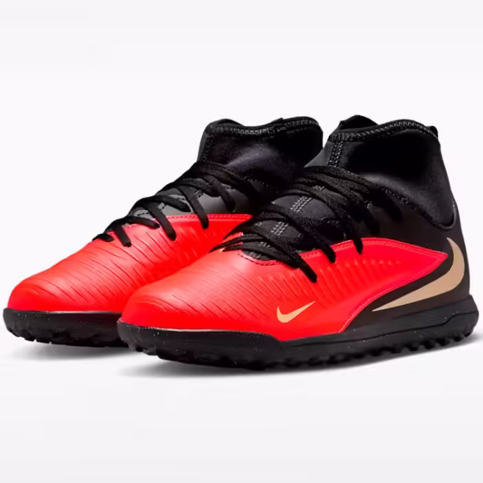 Бутсы Nike PHANTOM 6 HIGH CLUB TF Красный 33.5 - 5