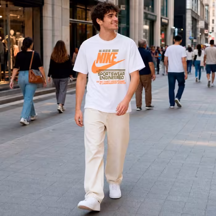 Tricou Nike M NSW TEE 6MO FUTURA FAHO25 Alb XXXL - 7
