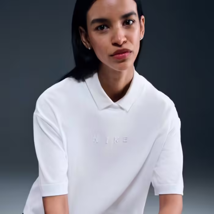 Футболка Nike LUXE BOXY Белый S - 5