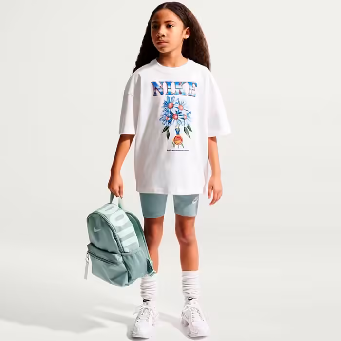 Tricou Nike SPORTSWEAR FLOWERS Alb M - 3