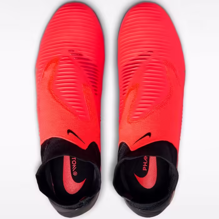 Ghete pentru fotbal Nike PHANTOM 6 HIGH PRO TF Rosu 40.5 - 5